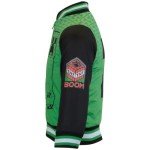 Boys' Green Minecraft Bomber Jacket, Size 8