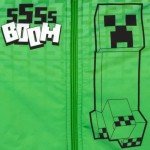 Boys' Green Minecraft Bomber Jacket, Size 8