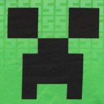 Boys' Green Minecraft Bomber Jacket, Size 8