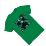 Minecraft Creeper Face T-Shirt for Boys - Medium