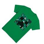 Minecraft Creeper Face T-Shirt for Boys - Medium