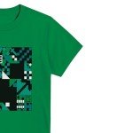Minecraft Creeper Face T-Shirt for Boys - Medium