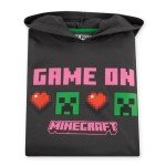 Minecraft Creeper Hoodie for Girls - Gray 14
