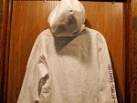 Minecraft Unisex White Hoodie with Purple Graphics