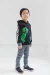 Minecraft Creeper Fleece Hoodie & Pants Set 10-12