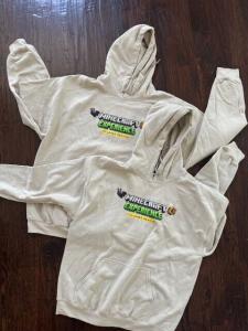 Minecraft Villager Rescue Hoodie - Size Large