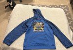 Jinx Kids Minecraft Blue Hoodie, Size XXL