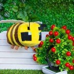 Cute 6.7" Putrer Bee Plush Toy
