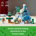 Lego Minecraft Frozen Peaks Set (304 Pieces)