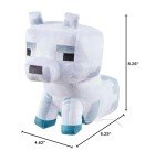 Minecraft Arctic Fox 8" Plush Toy
