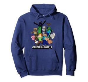 Minecraft Heroes & Enemies Pullover Hoodie