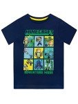 Minecraft Creeper and Steve T-Shirt for Kids