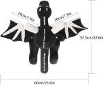 Black Dragon Plush Toy - Perfect Gift for Kids