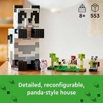 LEGO Minecraft Panda Haven Toy House Set