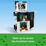 LEGO Minecraft Panda Haven Toy House Set