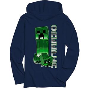 Minecraft Creeper Long Sleeve Hoodie for Boys