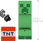 Minecraft Action Figure 2-Pack with Creeper Toy