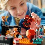 LEGO Minecraft Nether Bastion Battle Action Set