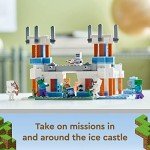 LEGO Minecraft Ice Castle Building Set (499 Pieces)