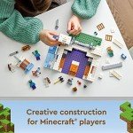 LEGO Minecraft Ice Castle Building Set (499 Pieces)