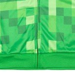 Minecraft Creeper Boys Fleece Zip-Up Hoodie