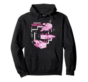 Minecraft Pink Axolotl Hoodie for Kids