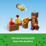 LEGO Minecraft Bee Cottage Building Set for Kids