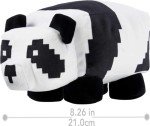 Minecraft Panda Plush Toy - Soft Video Game Doll