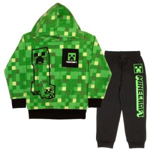 Minecraft Creeper Hoodie and Jogger Pants Set