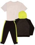 Minecraft Creeper Boys Hoodie, Tee, and Joggers Set