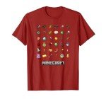 Minecraft Textbook T-Shirt for Fans