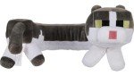 Minecraft Cat Plush Pillow with Sounds for Travel
