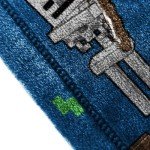 Minecraft Creeper Plush Throw Blanket - 46 x 60 Inches