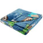 Minecraft Creeper Plush Throw Blanket - 46 x 60 Inches