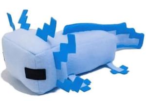 Blue Axolot Plush Toy for Minecraft Fans