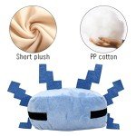 Blue Axolot Plush Toy for Minecraft Fans
