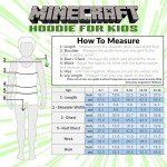 Creeper Minecraft Hoodie for Kids and Teens