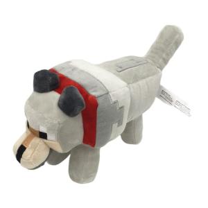 14-Inch Minecraft Plush Wolf Stuffed Toy