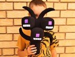 EASELR 13-Inch Minecraft Black Plush Toy