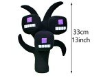 EASELR 13-Inch Minecraft Black Plush Toy
