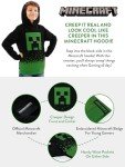 Boys' Minecraft Creeper Hoodie for Gaming Fun