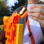 Minecraft Nerf Firebrand Dart Blasting Axe Toy