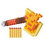 Minecraft Nerf Firebrand Dart Blasting Axe Toy