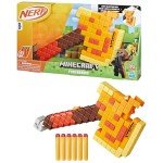 Minecraft Nerf Firebrand Dart Blasting Axe Toy