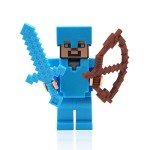 LEGO Minecraft Steve: Diamond Armor & Sword Figure