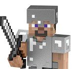 Minecraft Diamond Level Steve Action Figure with Accessories
