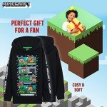 Creeper Minecraft Hoodie for Boys Ages 5-14