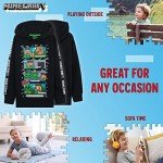 Creeper Minecraft Hoodie for Boys Ages 5-14