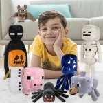 8-Pack Minecraft Creeper Plush Toy Set