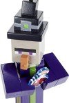 Minecraft Witch Action Figure with Accessory and Block